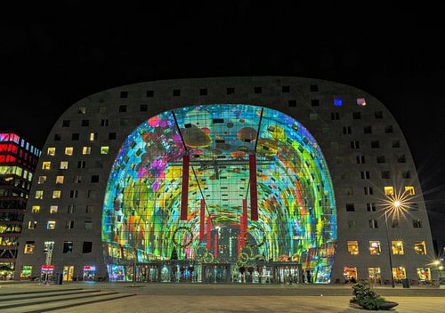 Markthal bij Rotterdam Blaak