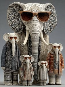 Die Elefantenfamilie 2