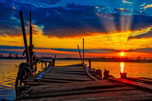 Zonsondergang Asselt