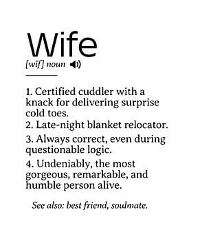 Definition der Ehefrau