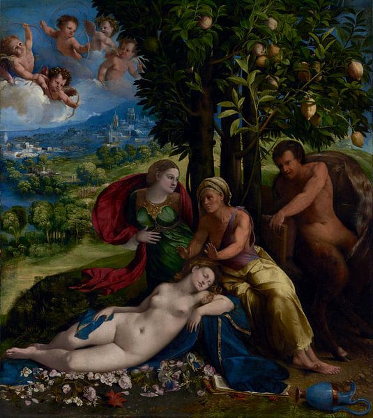 Dosso Dossi, Mythological scene - c. 1524 by Atelier Liesjes