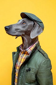 Plott hond van Poster Art Shop