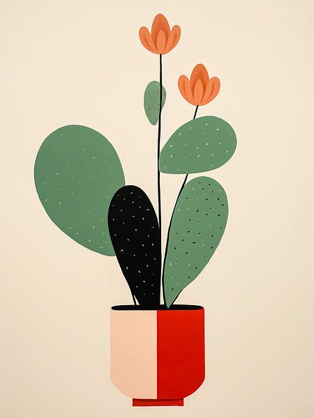 Minimal modern plant by haroulita