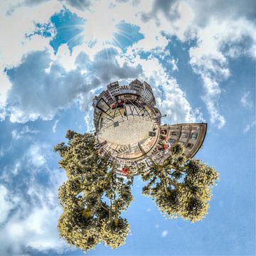 Mini planète 360° Strasbourg sur Paul Marnef