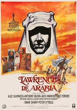 Lawrence of Arabia filmposter van Brian Morgan
