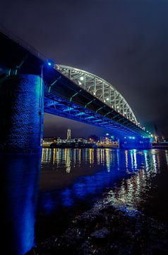 L'heure bleue du pont John Frost sur Jeroen Diks
