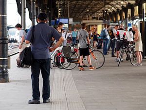 Wachtend, op Station Nijmegen