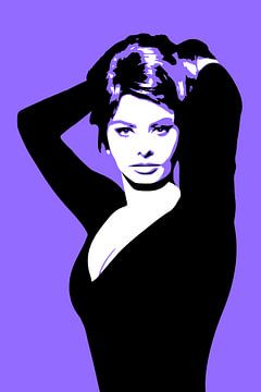 Sophia Loren von Harry Hadders