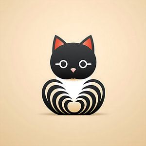 Vektorbild Kater
