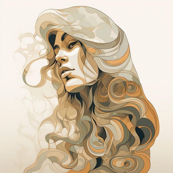 The Vibe par F Parrish 2023 par FParrish Art Prints