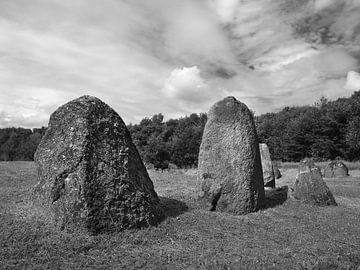 Dolmens at Lindeskov Hestehave, Ørbæk, Denmark by Jörg Hausmann