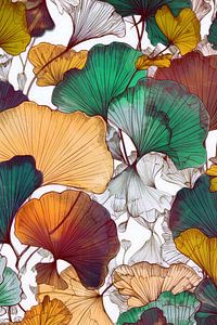 Ginkgo Biloba Natur Kunst #ginkgo