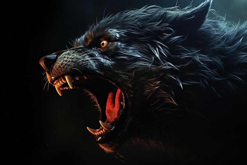 American Werewolf 04 by Hans-Jürgen Flaswinkel