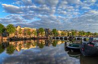 Amstel wolken reflectie van Dennis van de Water thumbnail