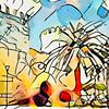 Kandinsky trifft Mallorca, Motiv 1 von zam art