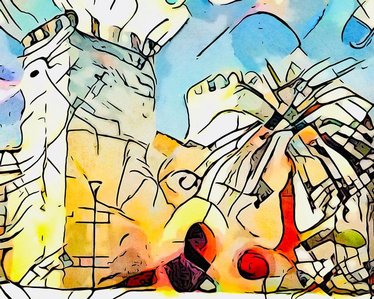 Kandinsky trifft Mallorca, Motiv 1 von zam art