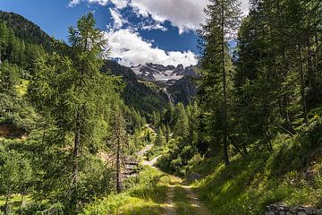 Italiaanse Alpen in de buurt van Bormio