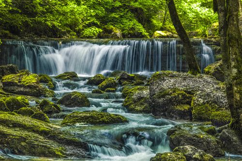 Waterval bij Cascades du Hérisson