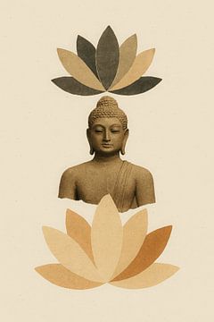 Boeddha en Lotus