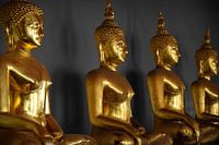 Golden Buddha's, Buddha in Ayutthaya, Thailand