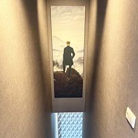 Photo de nos clients: Vagabond au-dessus de la mer de brouillard, Caspar David Friedrich, sur ArtFrame