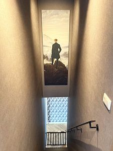 Wanderer above the Sea of Fog, Caspar David Friedrich