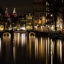 Amsterdam binnenstad von Roderick van de Berg