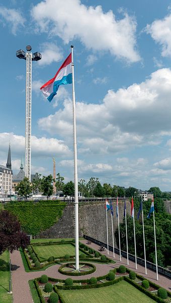 Platz der Nation Luxemburg von Richard Wareham