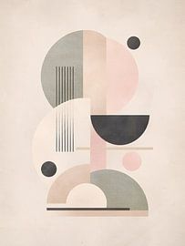 Minimalistische Sphären Abstrakt von uwidya