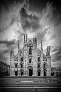 Dôme de Milan, cathédrale Santa Maria Nascente  sur Melanie Viola