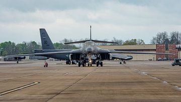 Rockwell B-1B Lancer strategische bommenwerper. van Jaap van den Berg