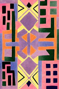 Motif pastel péruvien