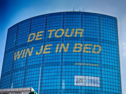 De Tour win je in bed