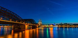 Cologne by night by TB-Fotogalerie