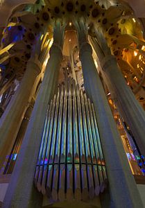 Prächtige Orgel der Sagrada Familia von Guido Akster
