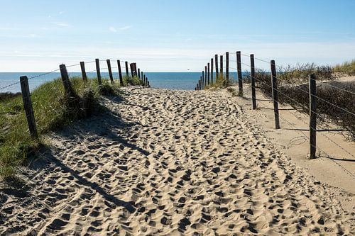 Naar het strand
