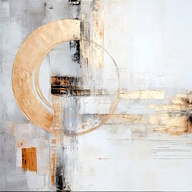 ABSTRACT ART Perseverance by Melanie Viola