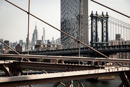 New York from the Brooklyn Bridge