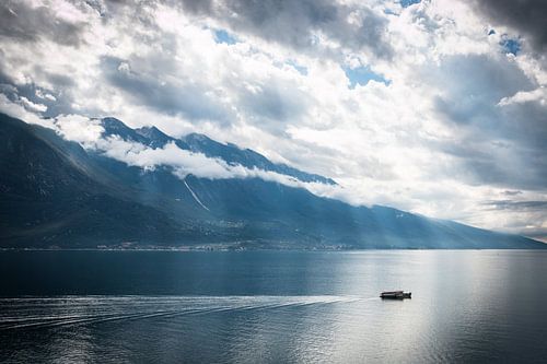 Veerboot op het Gardameer