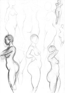 model drawing-16_1995 van Hans Zantman