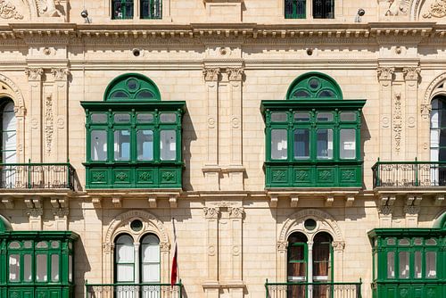 House facade in Valletta