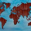 World wood map by Rene Ladenius Digital Art