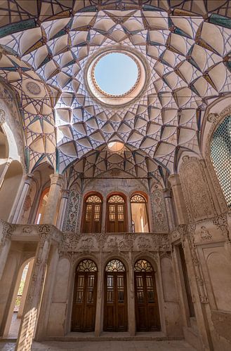 Iran : maison des Borujerdis (Kashan)