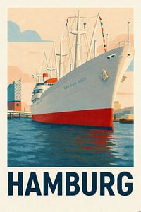 Patrimoine maritime - Cap San Diego et l'Elbphilharmonie