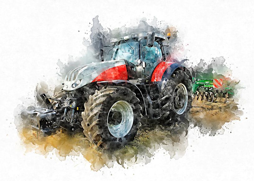 Tractor by Peter Roder