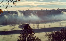 Burghausen an der Salzach von altmodern