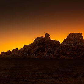 Ruines de la mine d'or de Bushiribana sur Harold van den Hurk