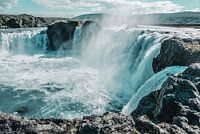 Wasserfall in Island
