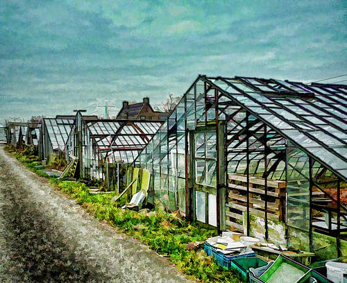 Old grape greenhouses in the West Country