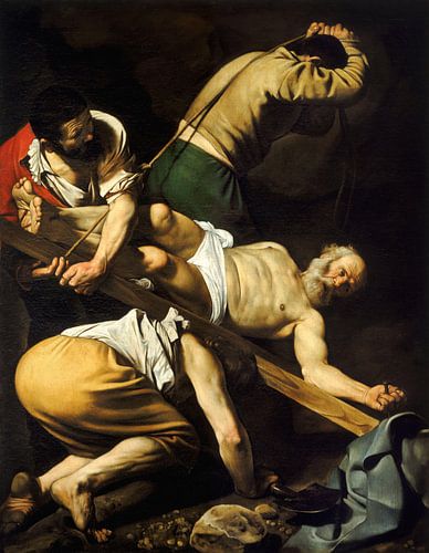Caravaggio - Die Kreuzigung des Heiligen Petrus, 1601